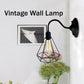 Modern Industrial  Vintage Indoor Black colour Wall Light Lamp Fitting