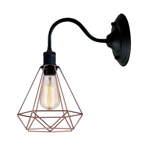 Modern Industrial  Vintage Indoor Black colour Wall Light Lamp Fitting