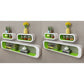 Wall Cube Shelves 6 pcs White