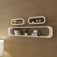 Wall Cube Shelves 6 pcs White