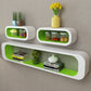 Wall Cube Shelves 6 pcs White