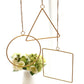 Gold Geometric Hanging Decorations